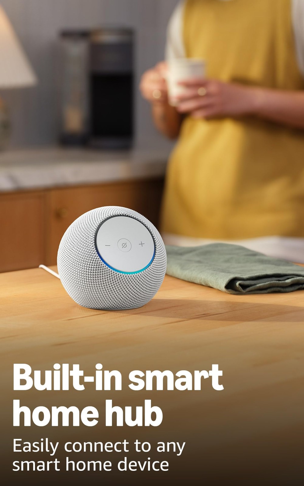 Amazon Echo Dot Max (newest model) Alexa speaker with room filling sound and