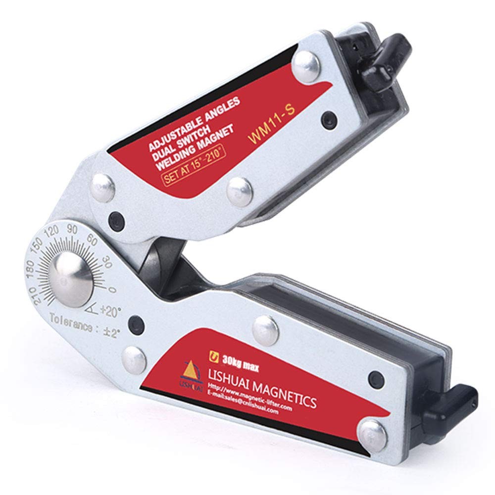 Adjustable Angles Dual Switch Welding Magnet On/off Neodymium Magnetic Clamp 152