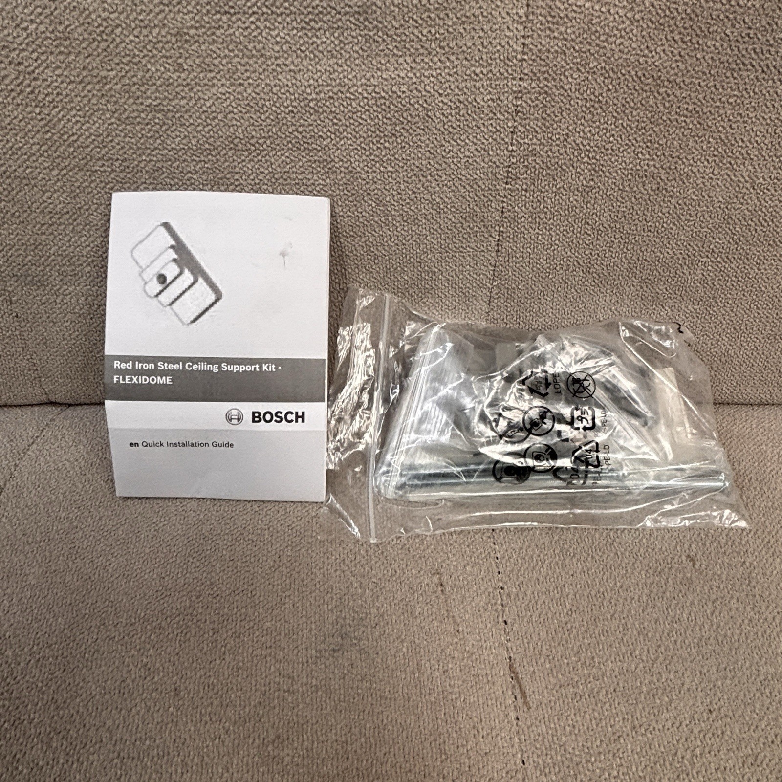 Bosch FLEXIDOME Red Iron Steel Ceiling Support Kit F.01U.326.272 New