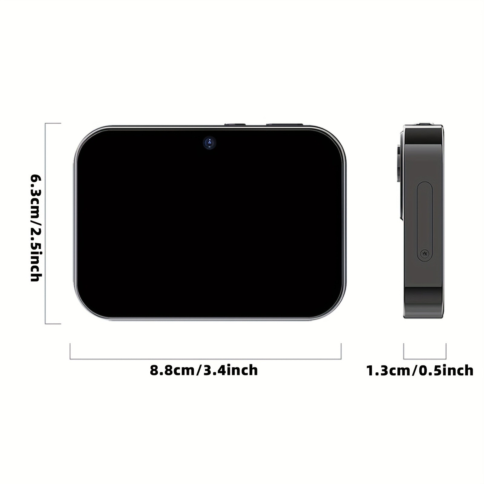 4K Digital Camera Night Vision Triple Lens 3Inch HD 64MP Touch Screen