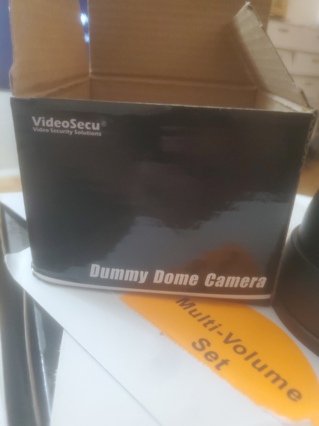 VideoSecu Fake Dummy Dome Security Camera with Flashing Light LED NEW