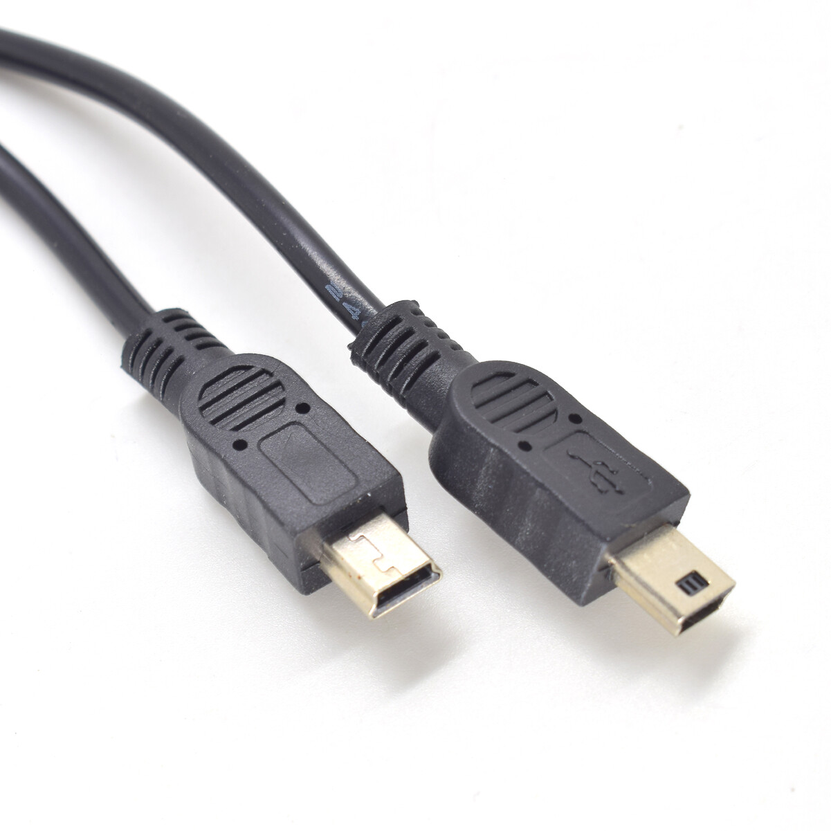1pc 30cm Mini USB Male Plug Cable 2 Wires Power Pigtail Cable Cord DIY