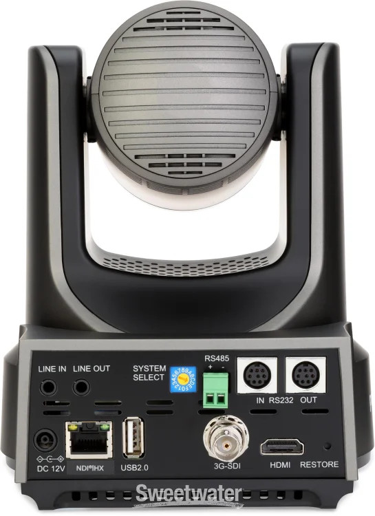 PTZOptics Move 4K 12x Optical Zoom PTZ Camera – Grey