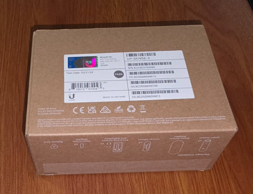3 Pack UniFi Protect All-In-One Smart Sensors – New in Box