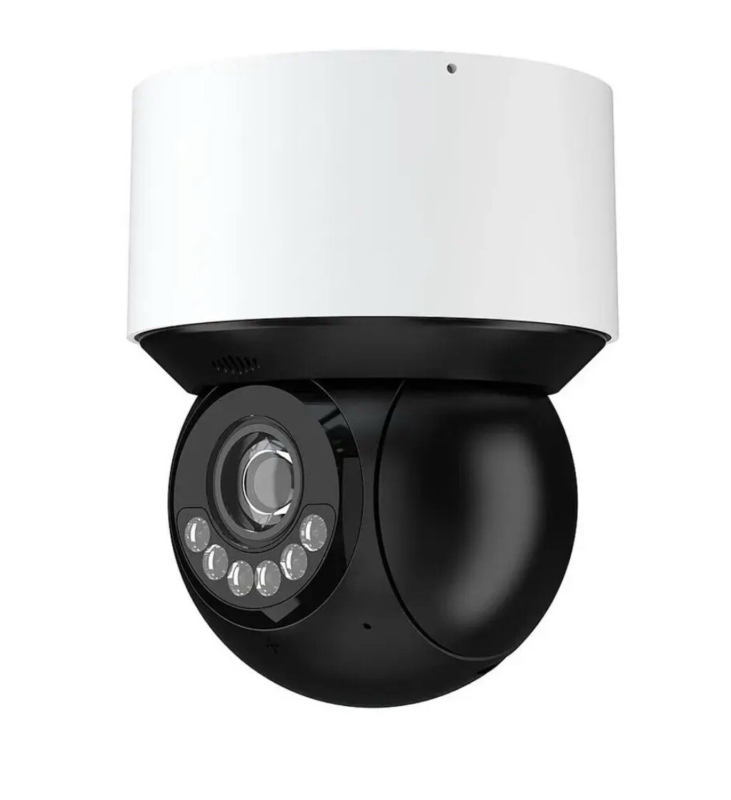 IP PTZ,1/2.5”,4X(2.8-12mm),4MP@30FPS,IR(164ft),DWDR,VCA,Audio/Alarm,Built-in mic