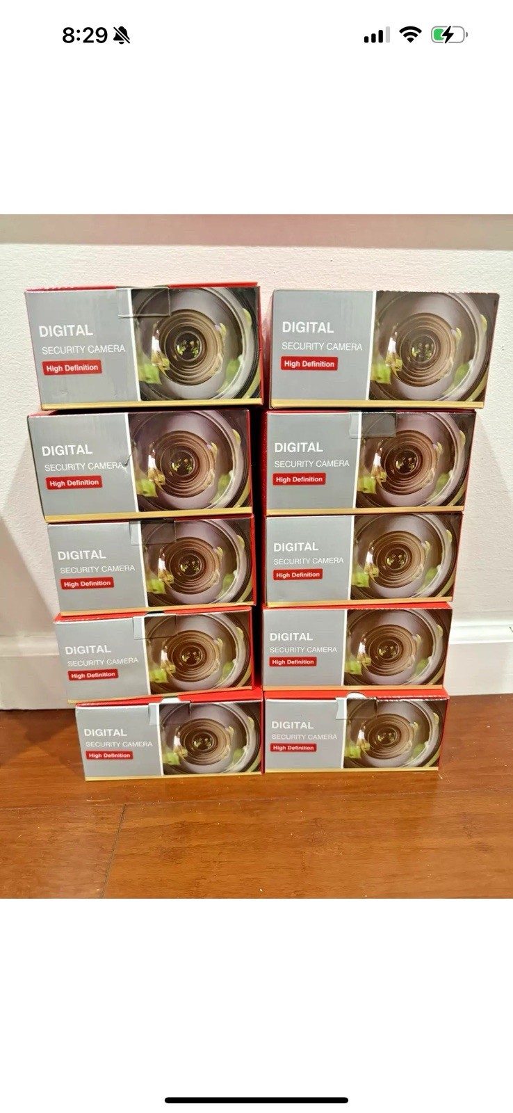 10 NEW Intelligent CCTV Bullet Camera 3.6 lens NTSC Model AX400WFSVP20