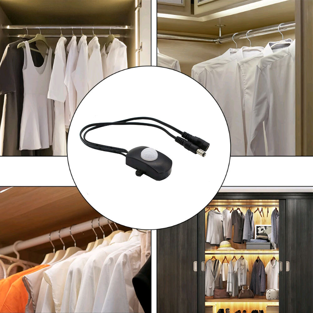 Automatic Infrared PIR Motion Sensor Detector Switch for LED Strip Light 5V-12V