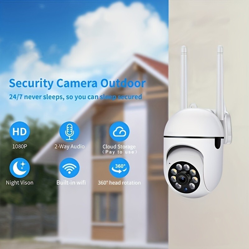 Wireless WiFi Security Camera System Smart outdoor Night Vision Cam 1080P US