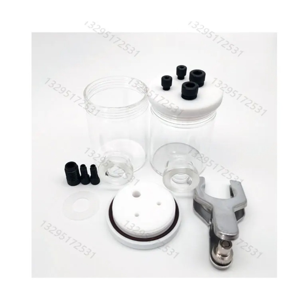 H-type Sealed Two-compartment Electrolytic Cell 10-500ml Three Electrode