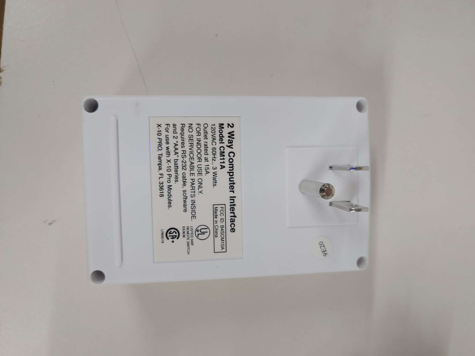 X-10 CM11A ActiveHome Serial Computer Interface NEW X10