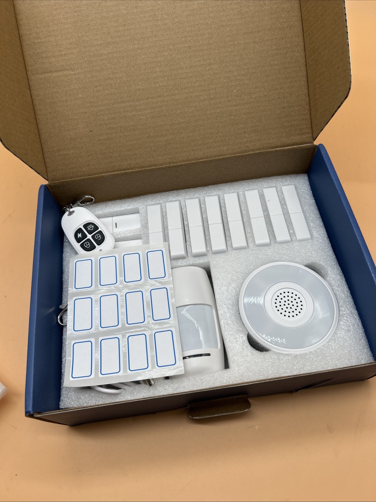 NEW! Tolviviov DP-W2 Wireless Alarm System 15-Piece Set Home Security Kit NIB