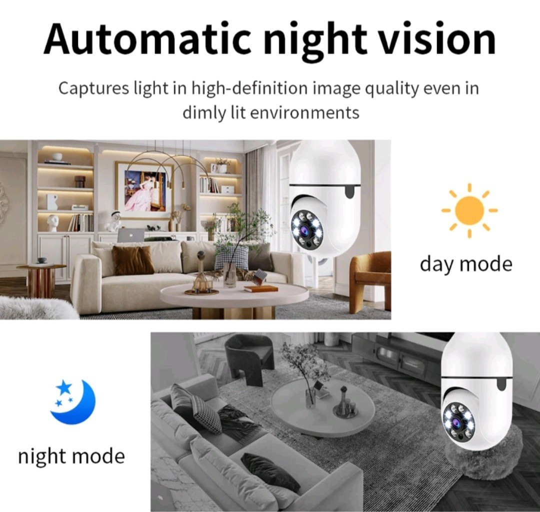 WiFi Smart Camera Pan And Tilt Night Vision HD video Wifi Two Way Audio Motion