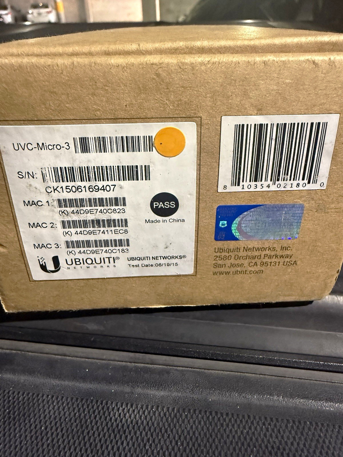 Ubiquiti Networks UniFi UVC-Micro-3 2-Pack Wi-Fi Indoor 1080p IP Cameras