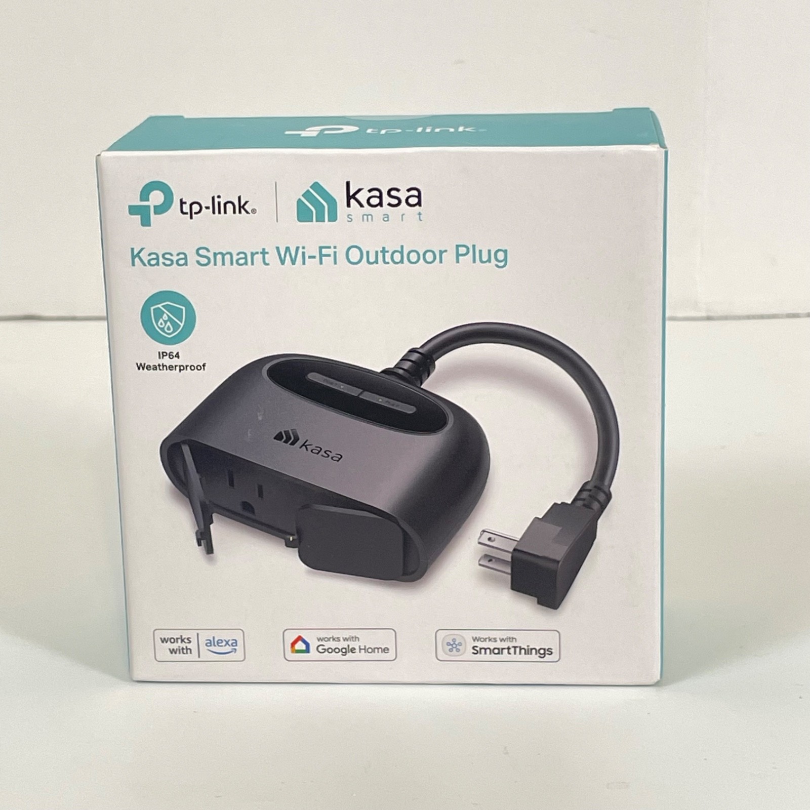 TP-Link Kasa Smart Wi-Fi Outdoor Plug EP40 IP64 Weatherproof Sealed New
