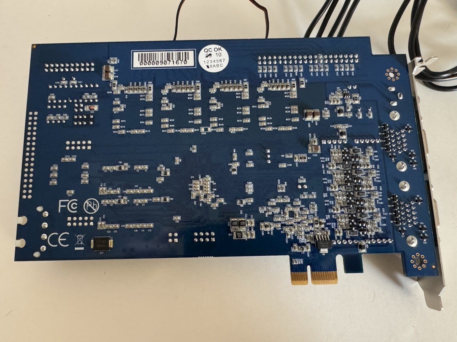 Geovision GV1480A DSUB V3.1 PCI-e DVR CCTV Surveillance Capture Card