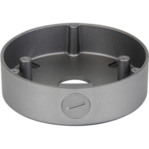 Speco Technologies CVCJBD Small Round Junction Box, Dark Grey