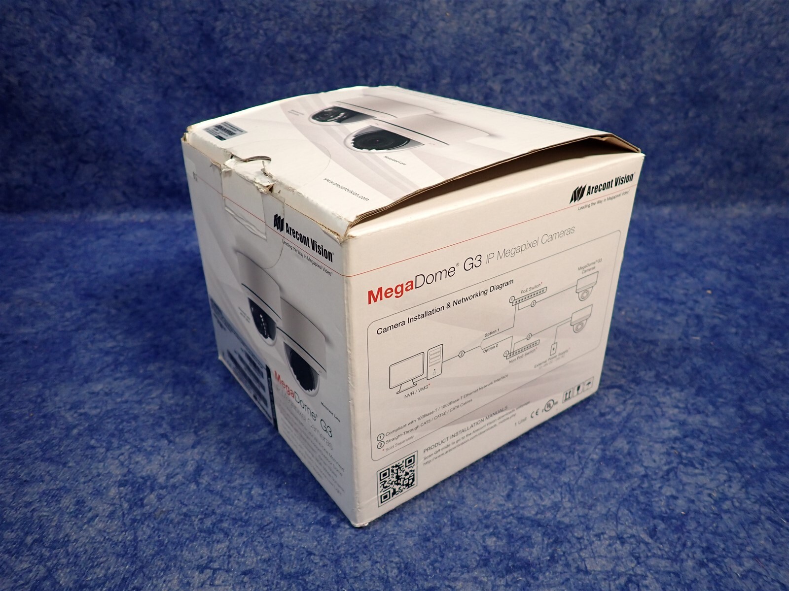 Arecont Vision MegaDome G3 AV1355PM-S 1.2MP Outdoor Network Dome Camera (G50)