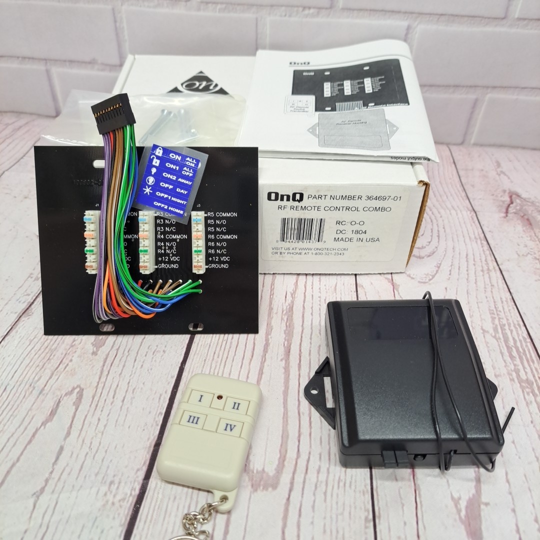 On-Q RF Remote Control Combo 364697-01 NOS