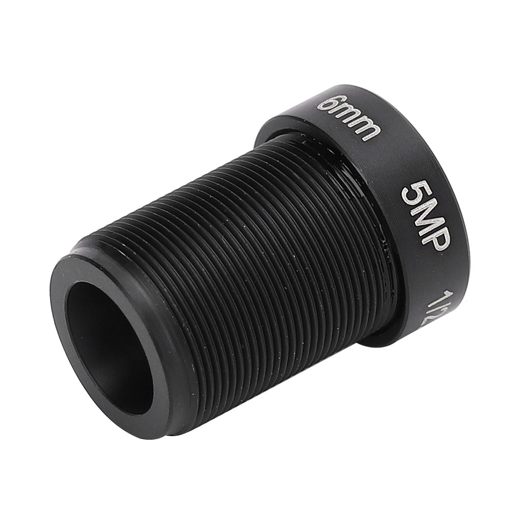 5MP Camera Lens High Definition 6mm Fixed 1/2.5 Image Format M12 Mounts