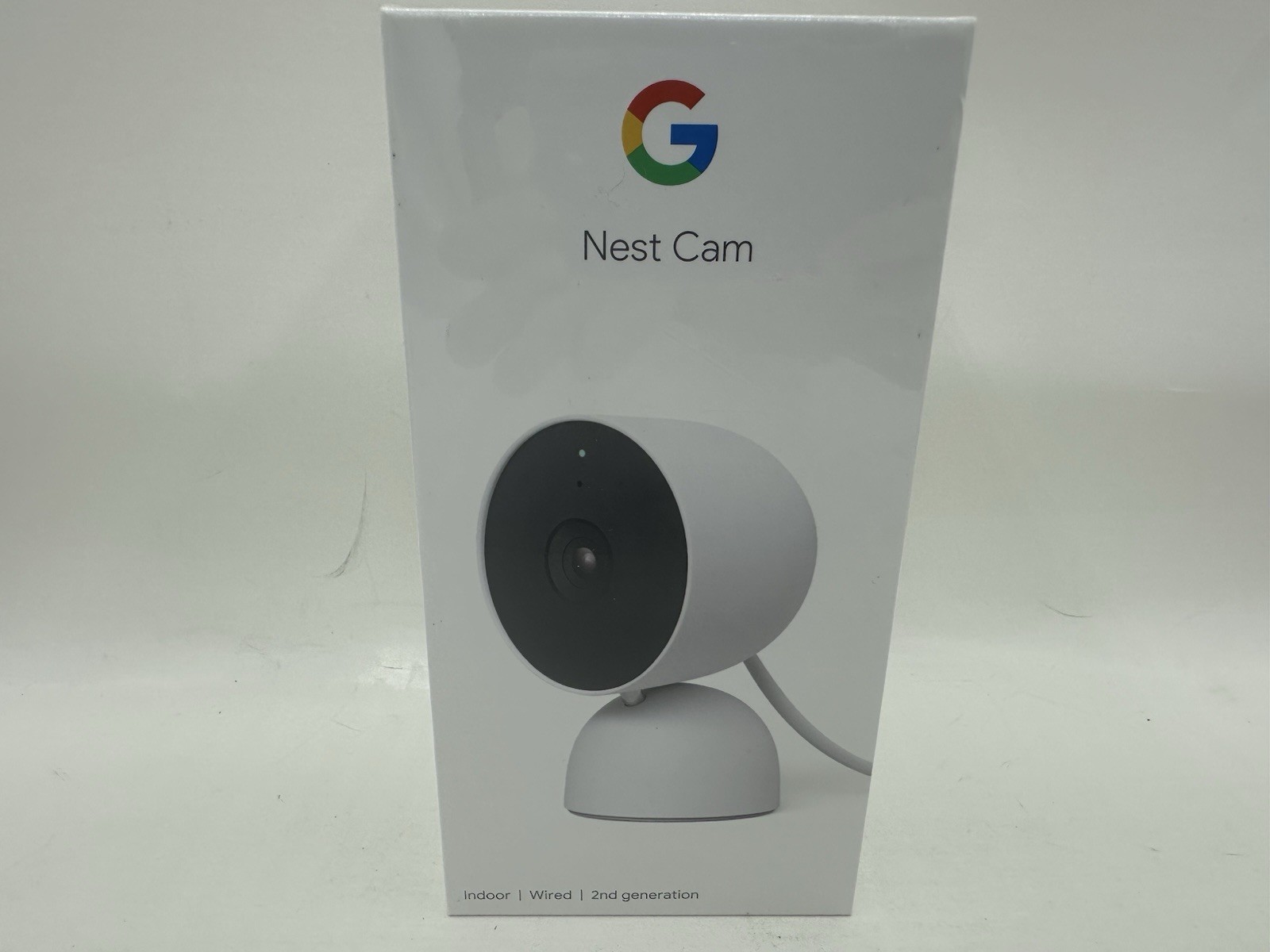 Google Nest Security Indoor Wired Camera 2nd Generation Night Vision w/ Alerts