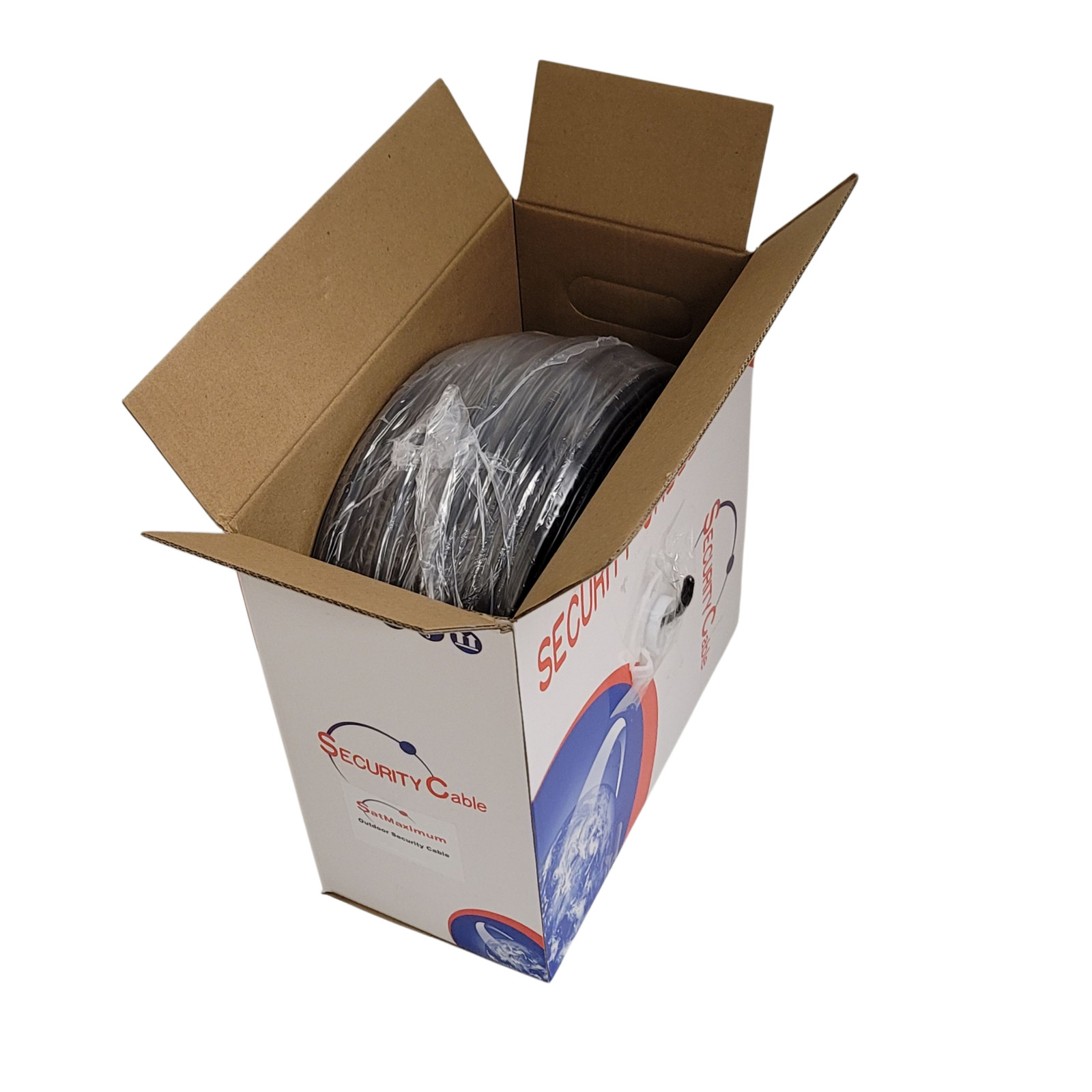 500FT Outdoor Alarm Security Cable 22AWG 22/2 SOLID CCA Direct Burial Bulk Wire