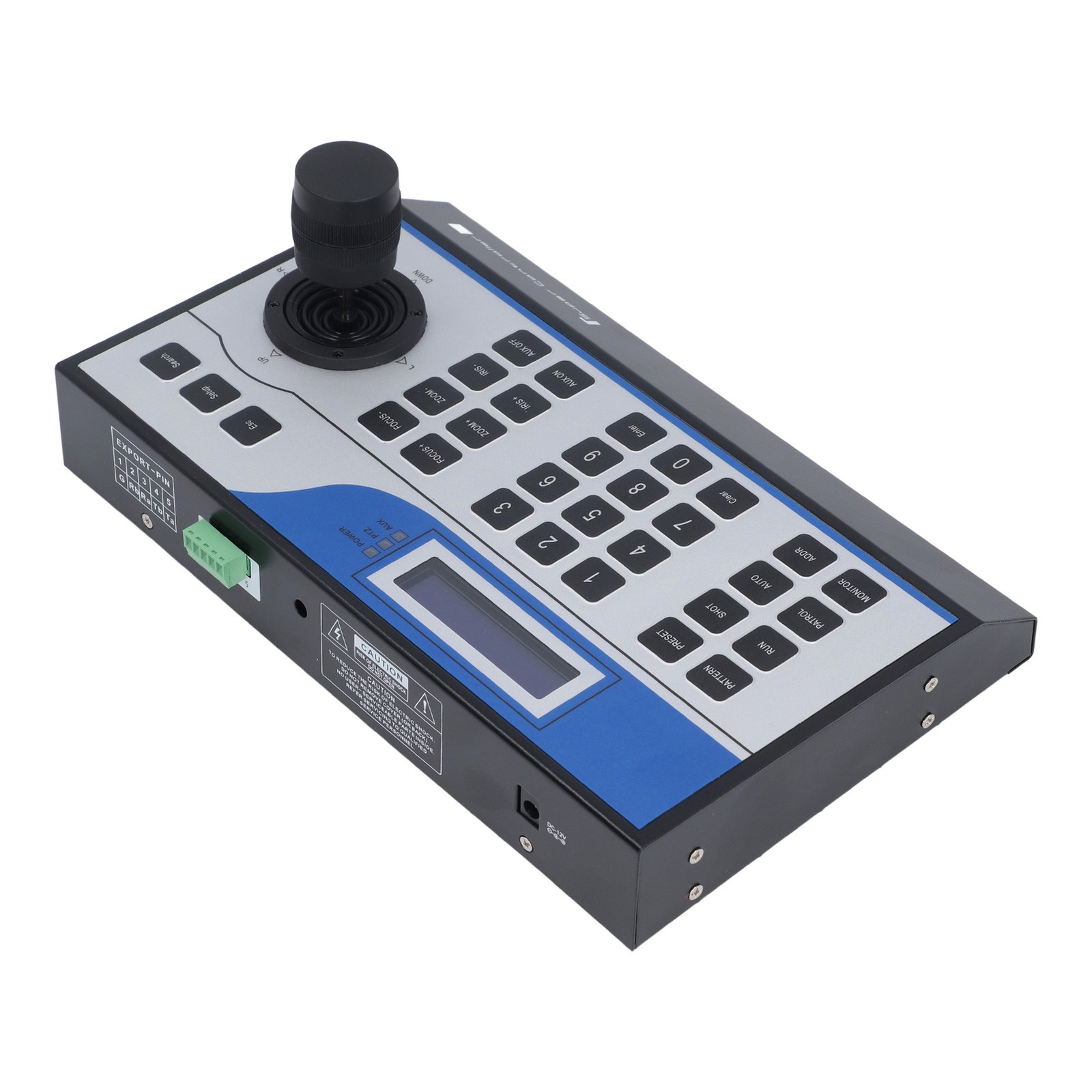 3D Camera PTZ Controller ABS Mini Analog PTZ Dome Camera Keyboard For Bank