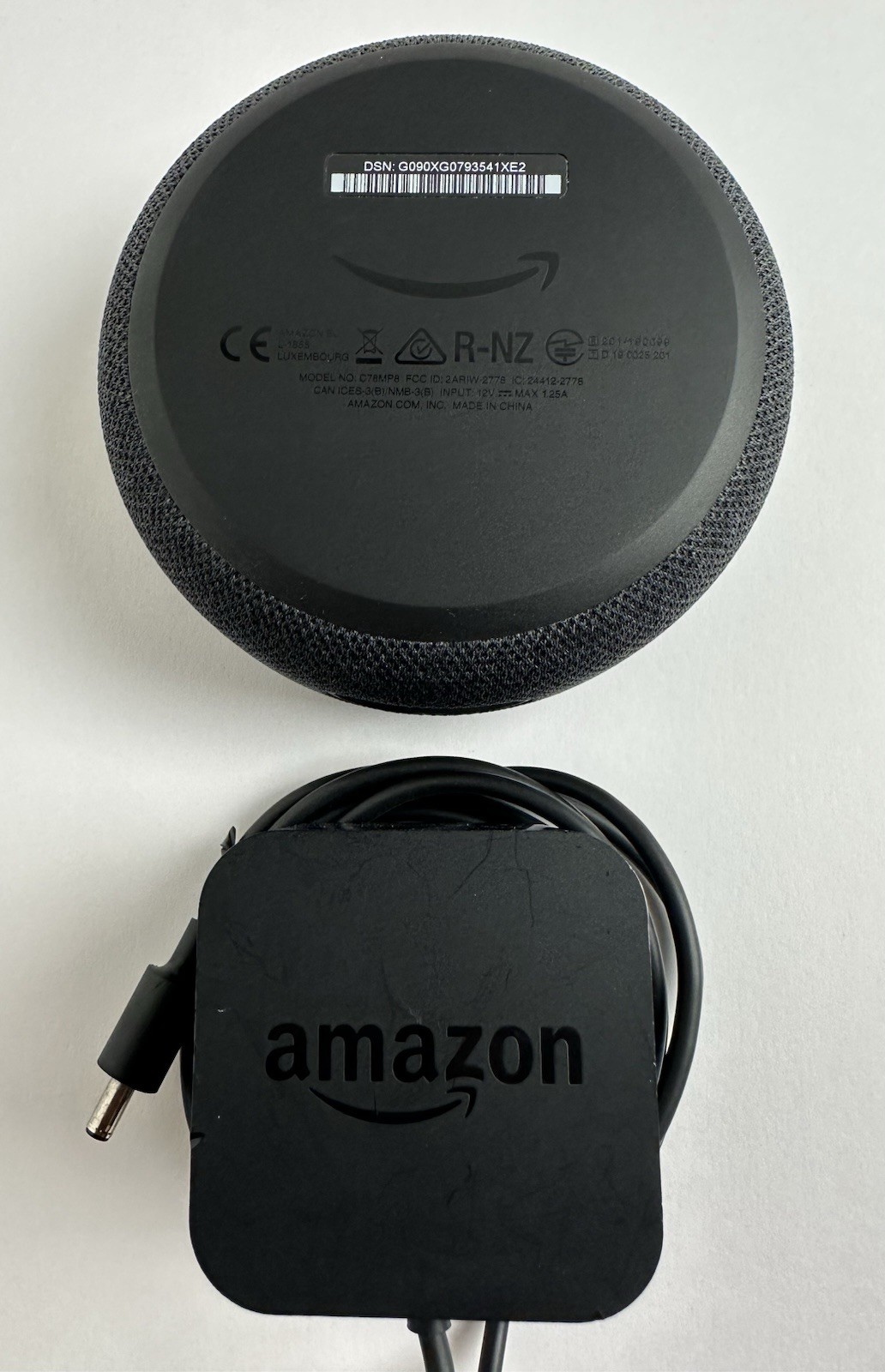 Amazon Echo Dot 3rd Generation Model ( C78MP8 ) Have Some Scratches ( Reseted )
