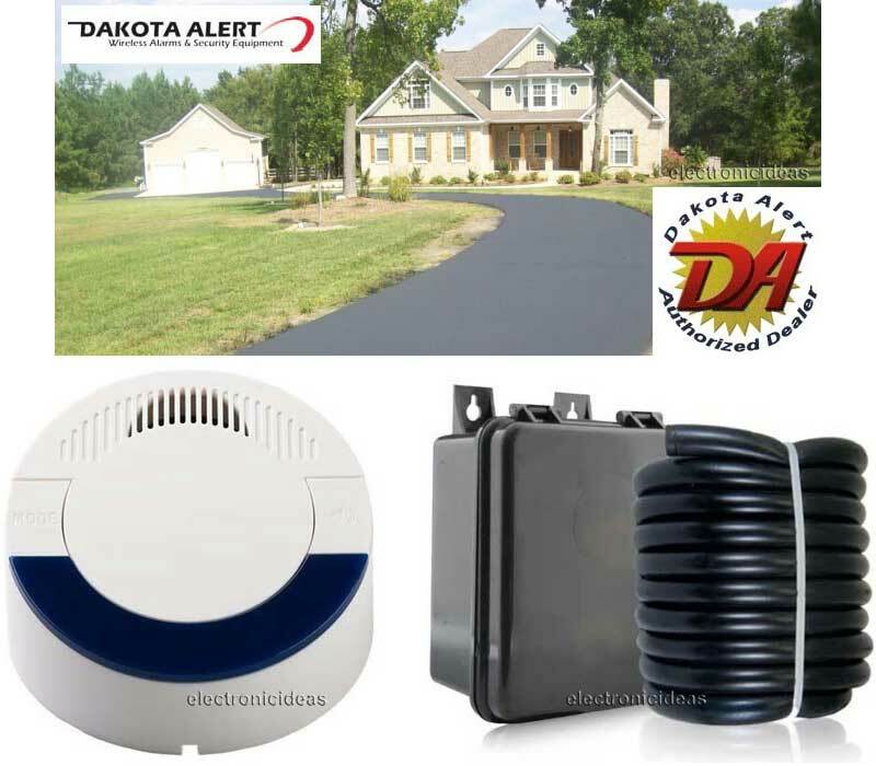 DAKOTA ALERT DCRH-4000 LONG RANGE RUBBER HOSE DRIVEWAY SECURITY ALARM – NEW