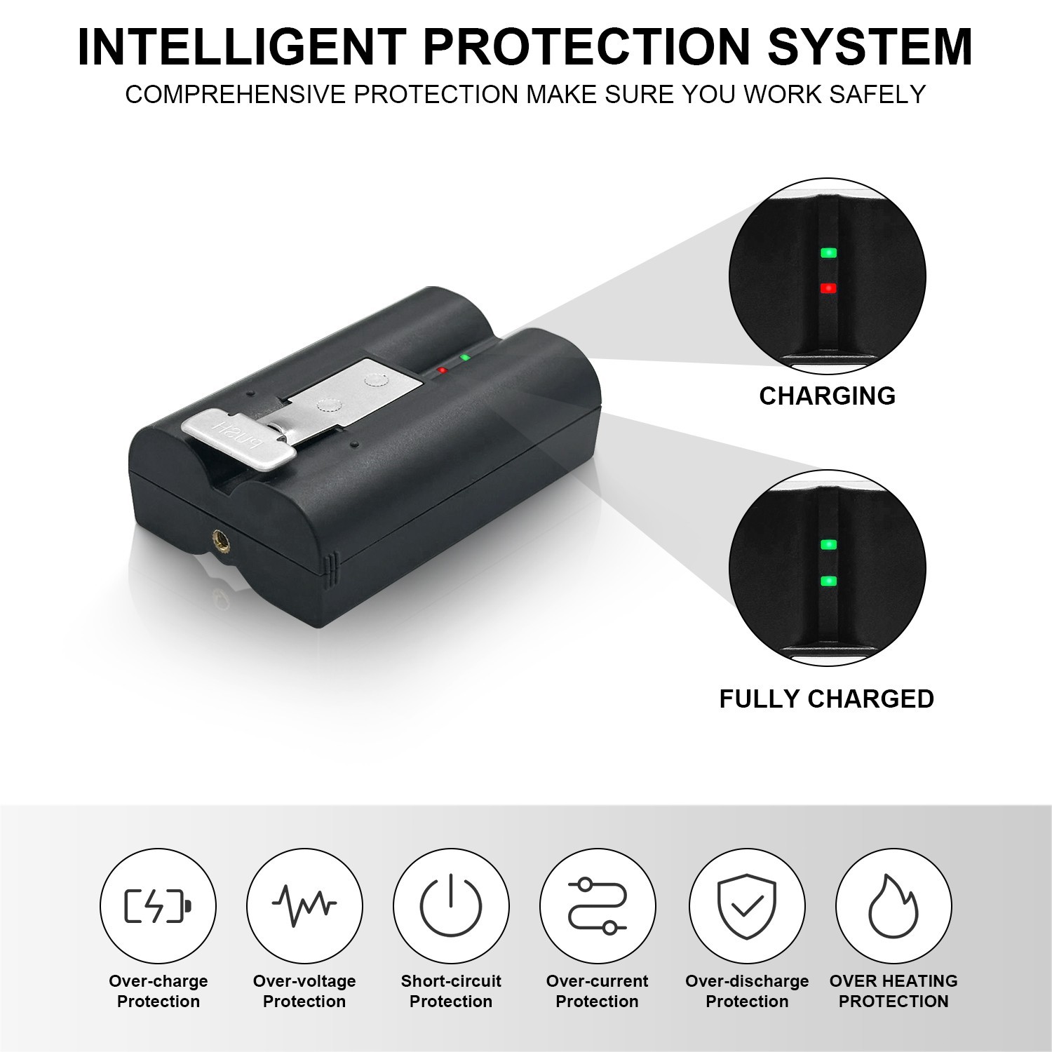 New Rechargeable Battery V4 For Ring Video DoorBell 2 3 4 Quick Release