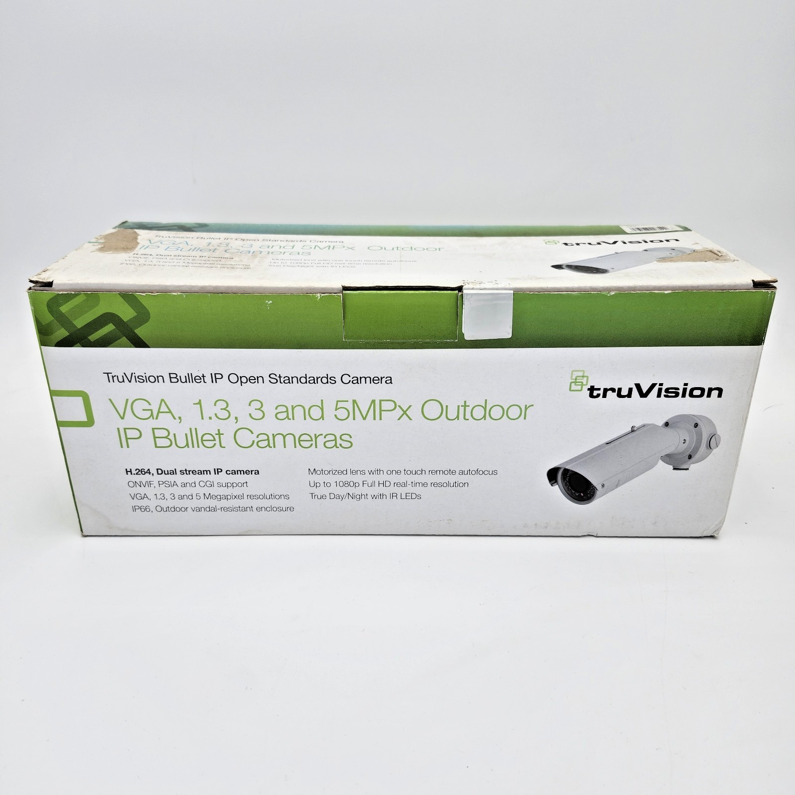 TruVision TVC-M3245E-2M-N 3.0MP Outdoor IP WDR Bullet Security Camera Open Box