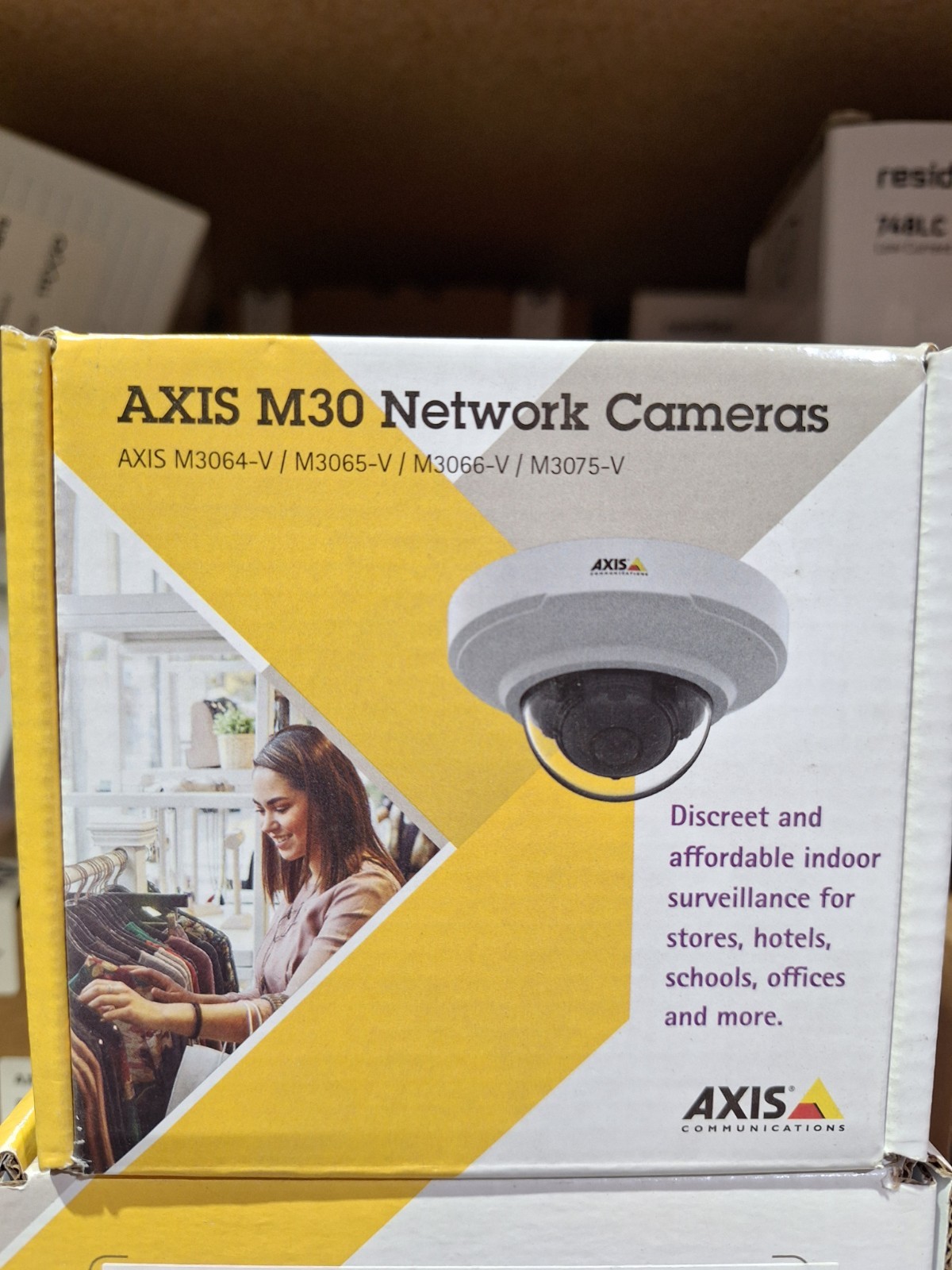 AXIS M30 M3066-V 01708-001 Mini Dome Network Camera NEW Open Box