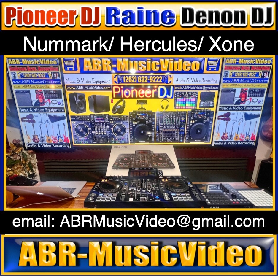 Pioneer DJ DDJ-FLX10 4-deck DJ Controller 1 Year Manufacture Warranty