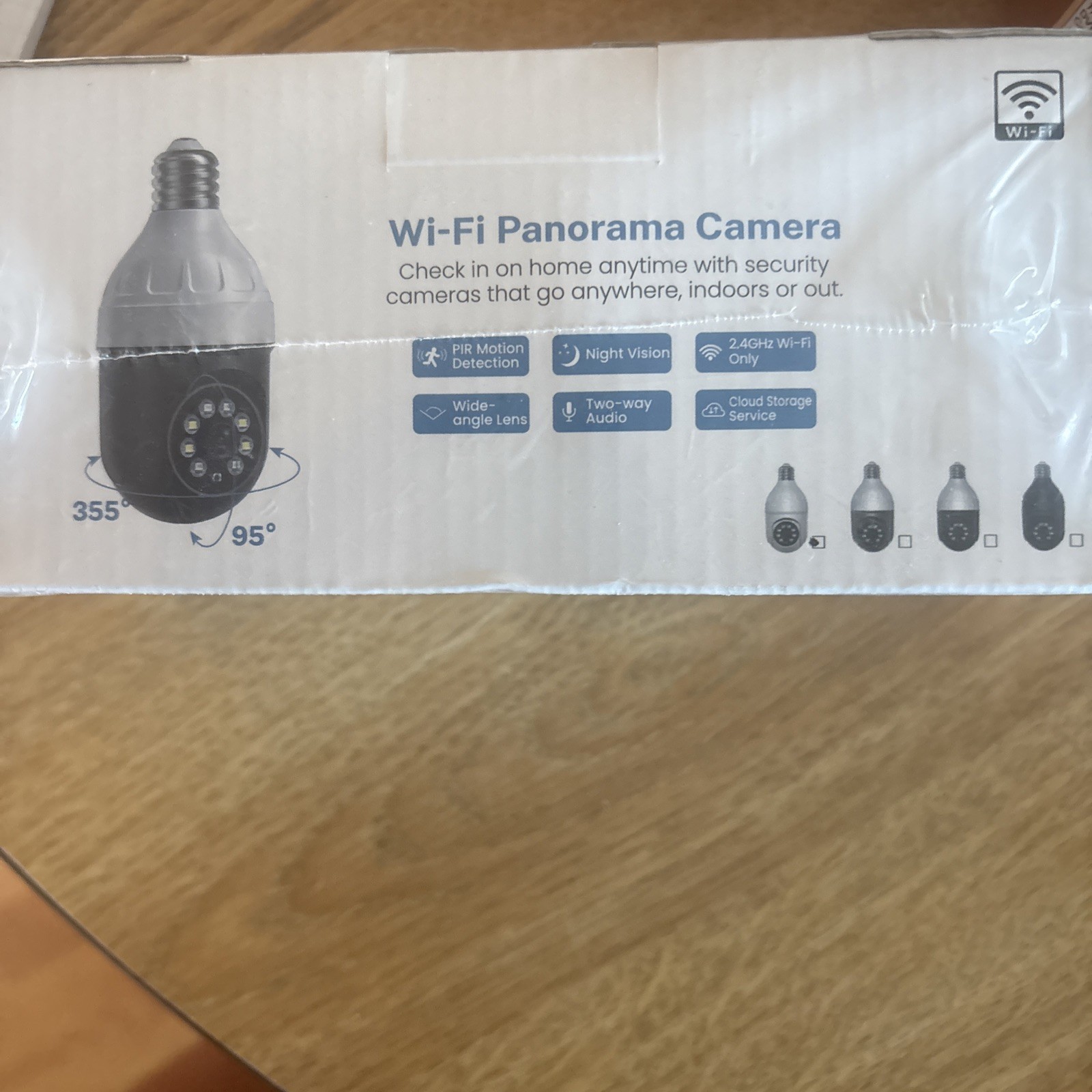 WIFI PANORAMA CAMERA 2.4G-5G DUAL BAND