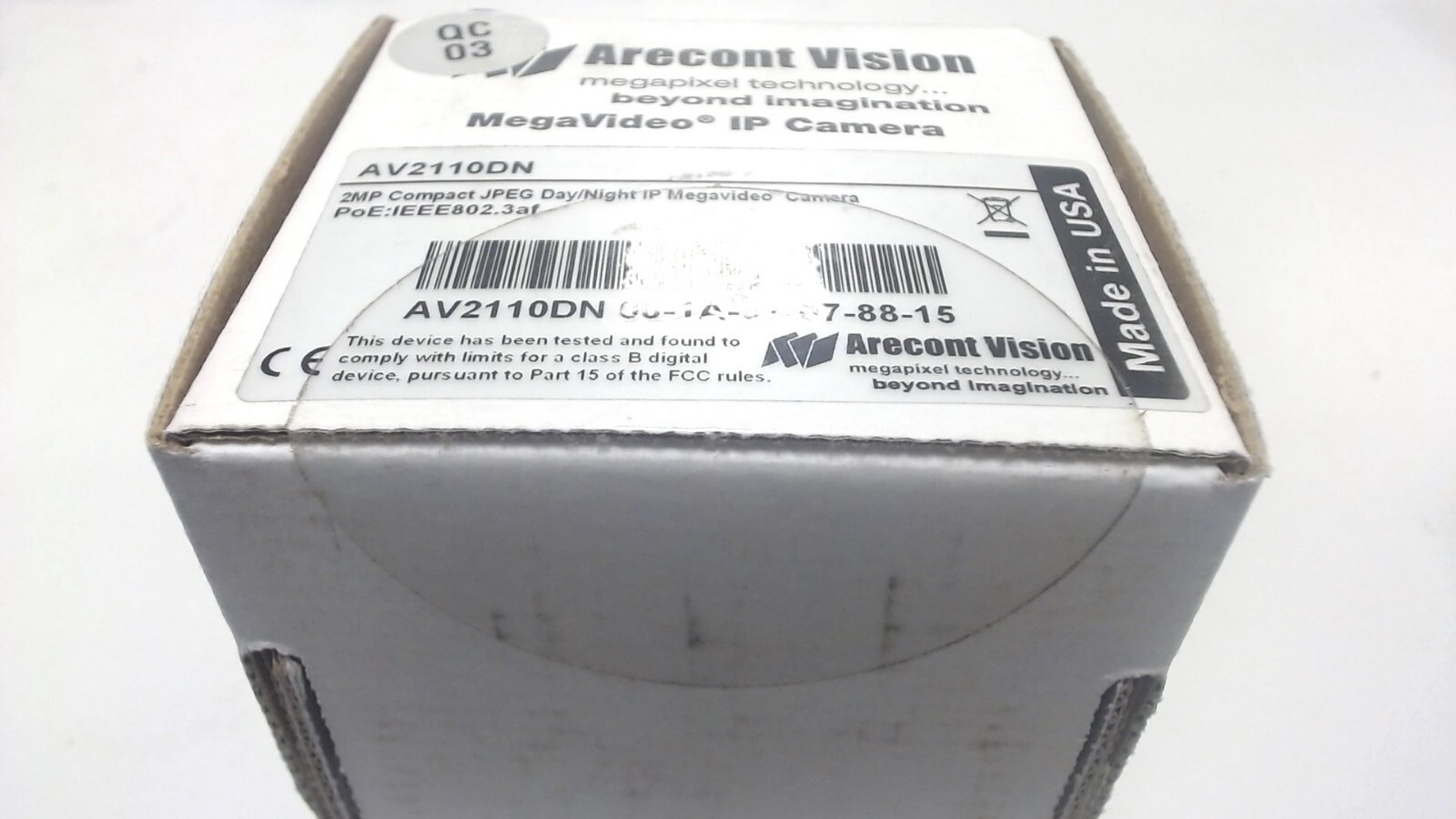 Arecont Vision AV2110DN 2.1 Mpixel Day/Night Network(IP) Camera with 4.5-10mLens