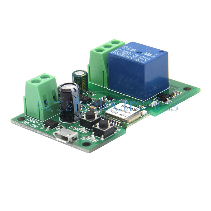 DC 5V-12V WiFi Wireless Smart Switch Relay Module Smart Home Phone APP S