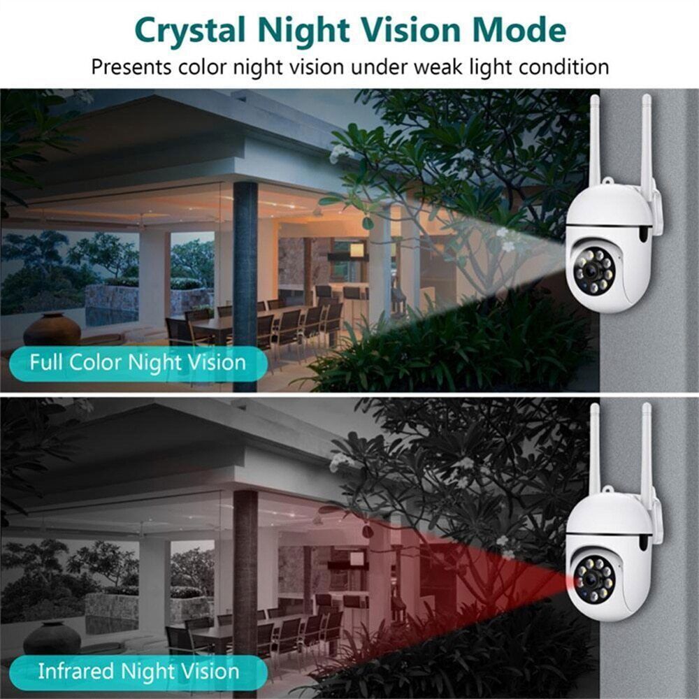 1/2/3/4 Wireless 5G WiFi Security Camera System Smart Outdoor Night Vision 1080P