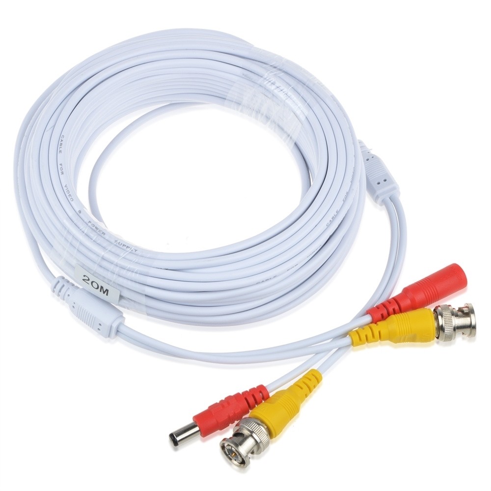 65ft BNC Video Power Wire Cord for Samsung Camera Cable SDS-P5102 SDS-P5122