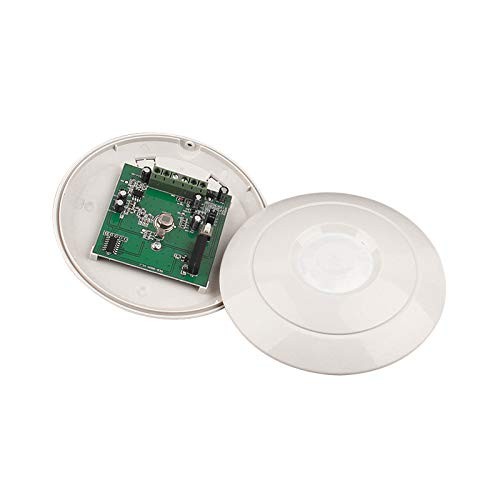 Indoor 360 Degree Ceiling Mounted Mini PIR Motion Detector Infrared Sensor Light