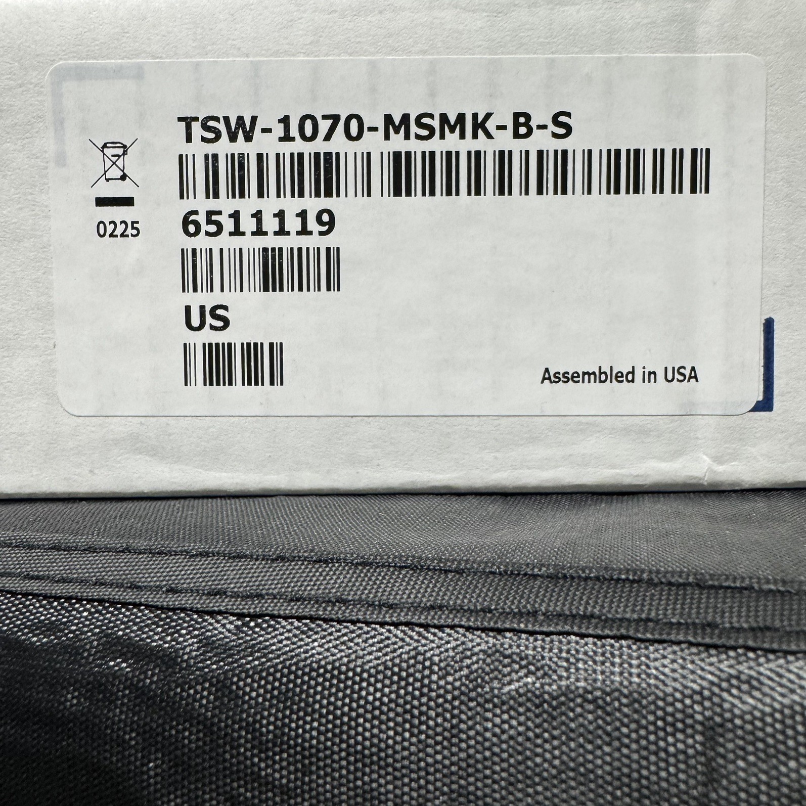 Crestron TSW-1070-MSMK-B-S Multi-Surface Mount Kit – New in Box