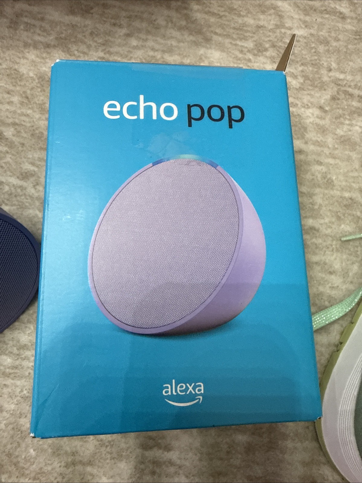 Amazon Echo Pop 1st Gen Alexa Smart Wireless Speaker Model# C2H4R9 Lilac